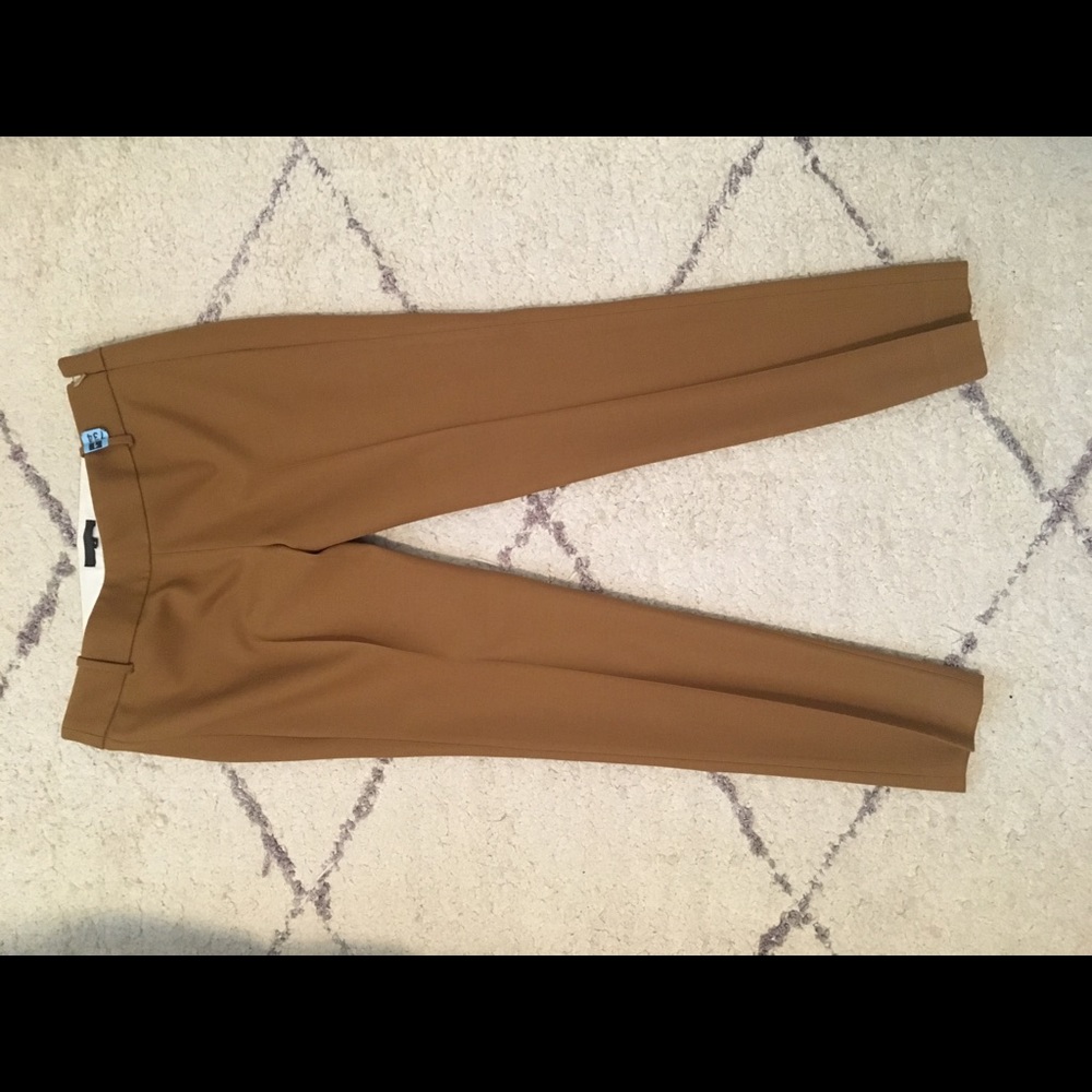 J. Crew Collection Minnie Pants Golden Mustard